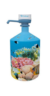 Чехол для бутыли кулера 19 литров ROSE CORAL REEF POMPA